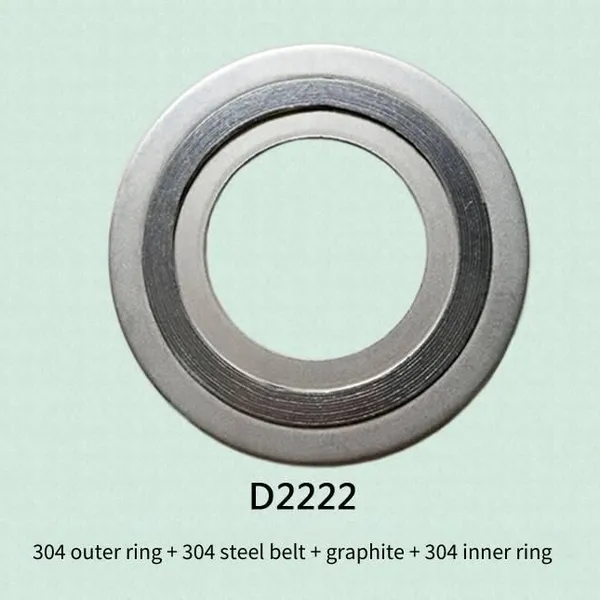 Special Mechanical Seal for High Temperature Resistance of Stainless Steel Metal Wound Graphite Gaskets for Valves, Manholes and Pipelines photo-3