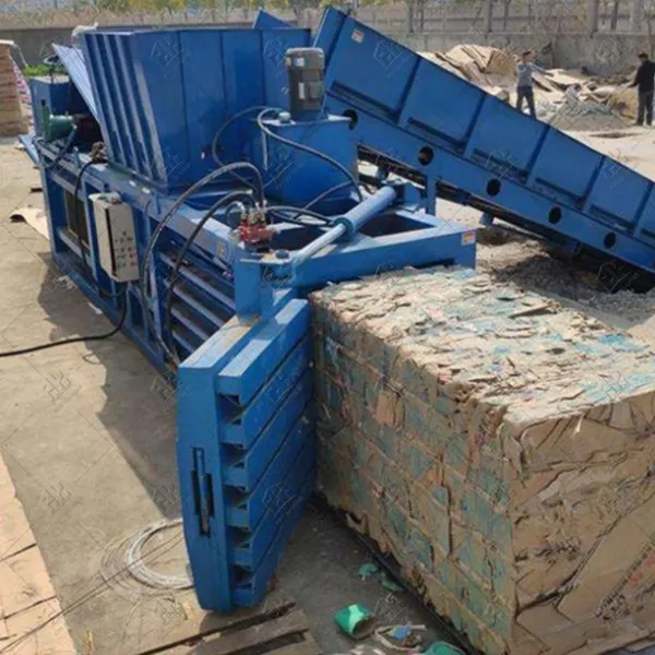 Horizontal Hydraulic Waste Paper Packaging Machine Waste Paper Baler Machine Waste Plastic Baler Machine photo-3