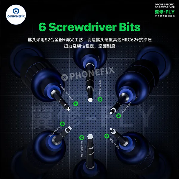 MECHANIC FLY Precision Screwdriver Set for DJI RC Drone Repair photo-5
