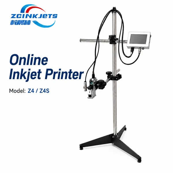 Z4/Z4S Online Inkjet Printer for Carton Bag Label Date Batch QR Code Printing