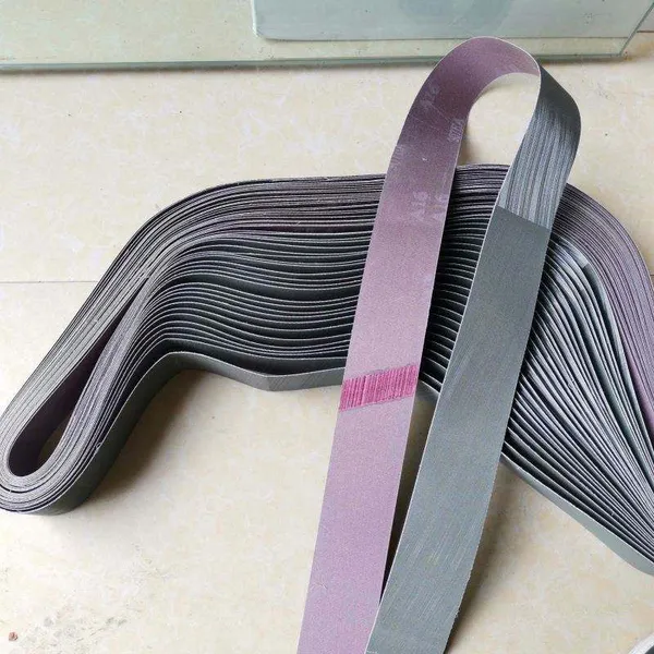 3M for Trizact Belt 253FA Aluminum Oxide XF Weight Polyester Waterproof Cloth Backing Gray Sanding Abrasive Belt photo-3