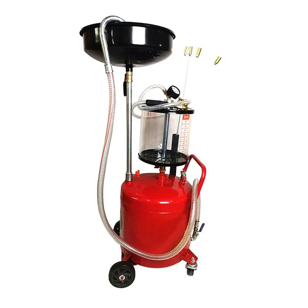 Pneumatic Waste Oil Drain Tank Extractor Vacuum Fluid Drainer Machine photo-3