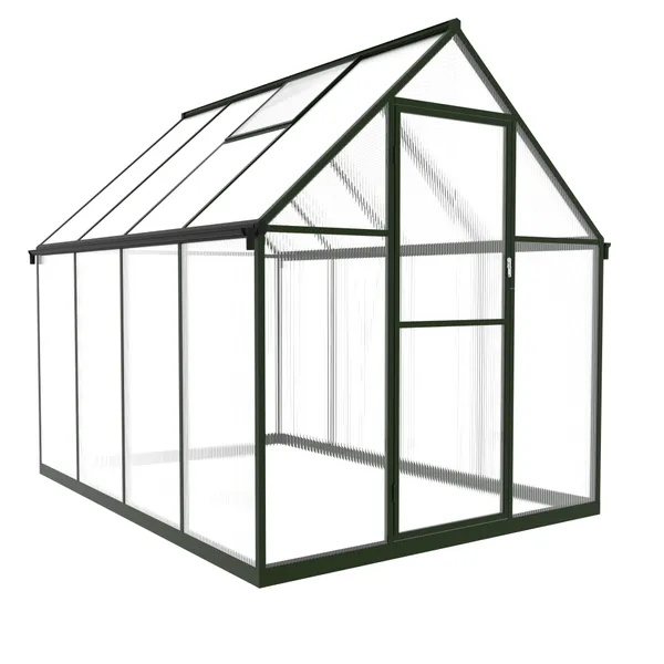 LERYOU Panoramic Aluminum Glass Sunroom for Garden Living