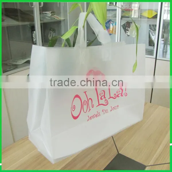 Clear Transcolor Plastic Tote Bags With Your Logo Printed Premium Plastic Bags Suit Use photo-3
