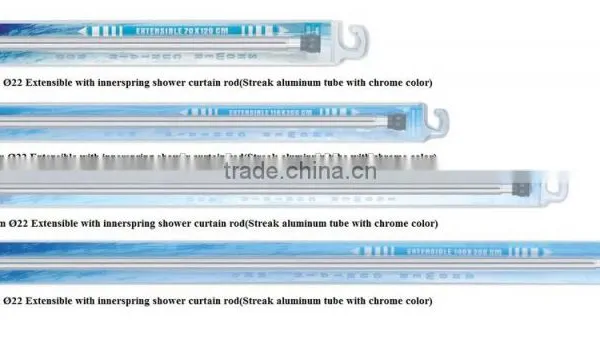 Shower Curtain Pole Stainless Steel Shower Rod SS304 Shower Curtain (8041-8046) photo-2