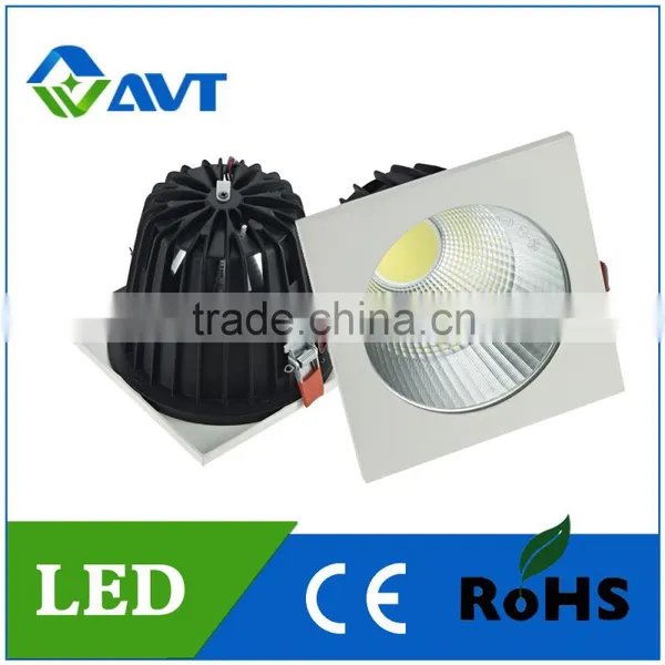 AVT Hot Sell Down Light Led Roud Square 10W 20W 30W photo-2