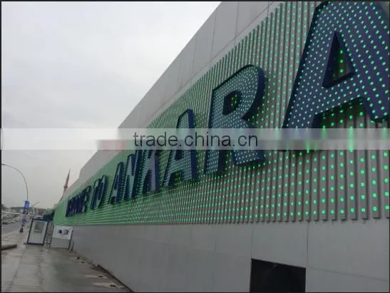 Pretty Alphabet Letters Outdoor Led Digital Display Screen photo-3