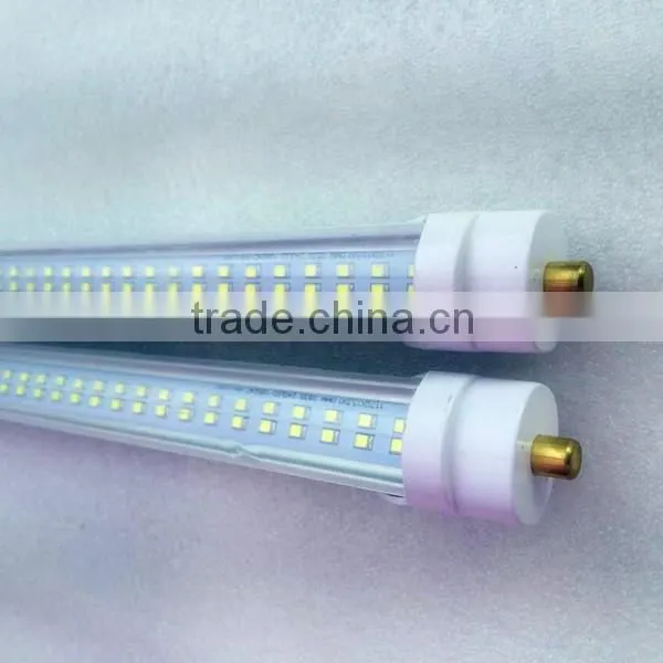 2016 Hot Sell 8 Foot T8 FA8 Single Pin Led Tube Light t Fluorescent Clear/milky/stripy Cover photo-4