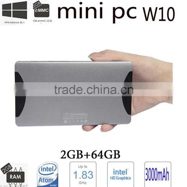 Factory Wholesale OEM 2+32GB Wintel Intel 2016 Vensmile W10 Mini pc With 2.0 mp Camera Vensmile Win 10 Mini pc photo-5