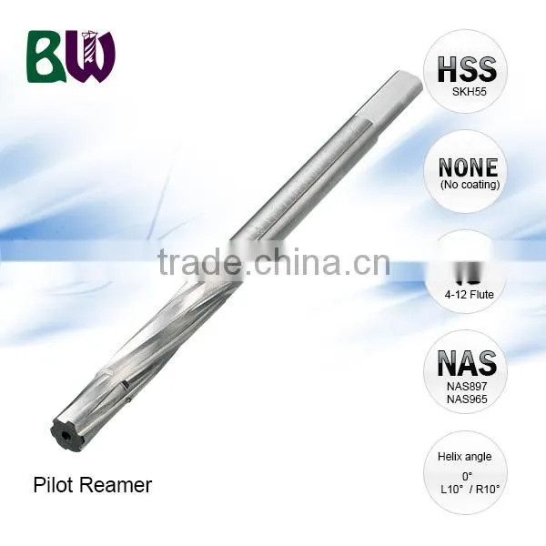HSS Material Pilot Machine Reamer Bit For Aerospace Industry