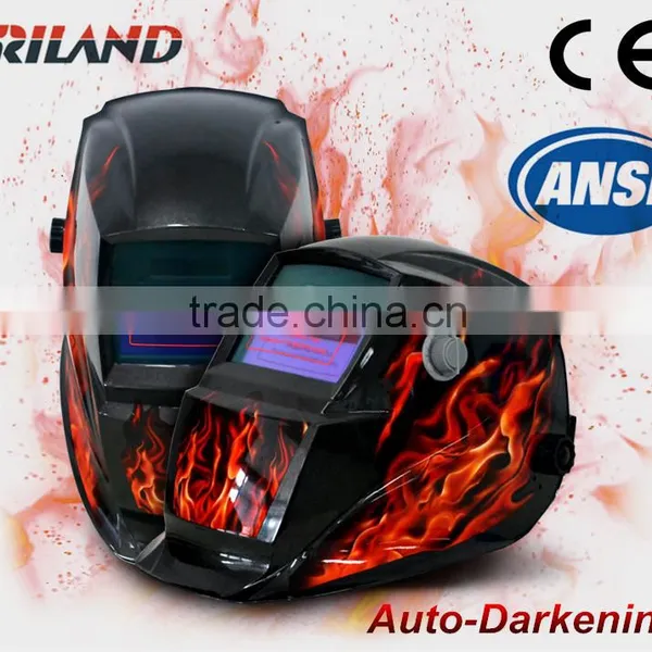 Riland Brand New Design High Quality Auto Darkening TIG/MIG/MAG Tools for Welding Metal