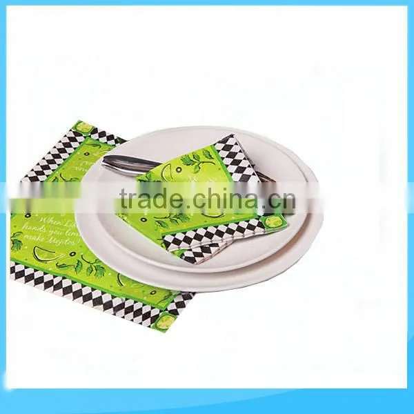 Custom Printing Paper Napkin for Restaurant With Food Grade Materials photo-4