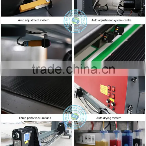 Flatbed&roll 1.9M High Precision 1902-W Eco Solvent Flatbed Printer photo-3