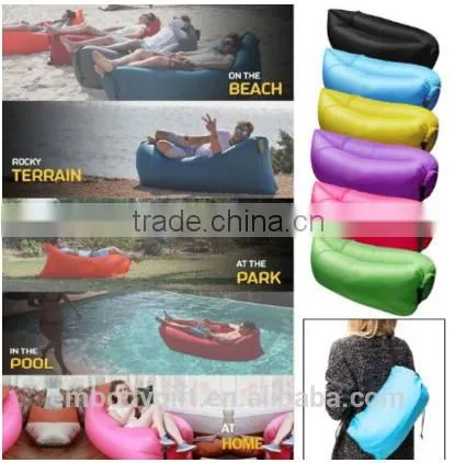 Outdoor Sports Portable Air Sofa Sleeping Bag Inflatable Air Sofa Bed photo-6