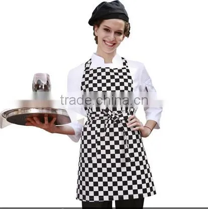 OEM Cotton Plain Cheap Promotion Wholesale Waiter Work Apron photo-6