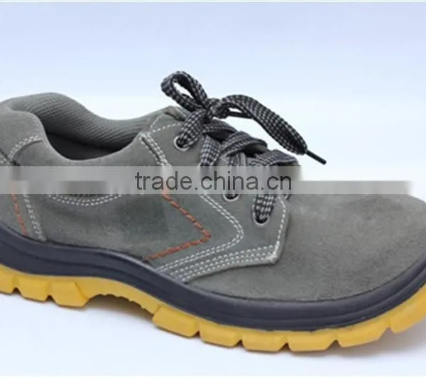 Suede Leather Low Cut Series Safety Shoes China Manufacture 9716 photo-2