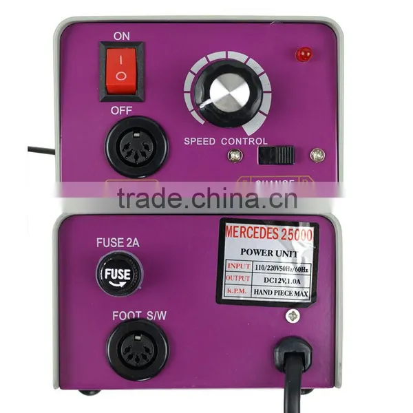 25000RPM Complete Electric Nail Drill Kit Set Art File Bit Acrylic Manicure Band photo-6