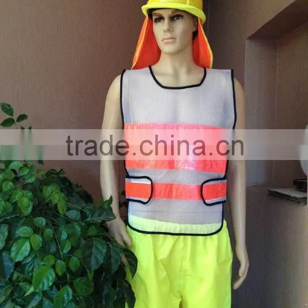 Reflective Safety Vest For Construction Traffic & Warehouse & Light Mesh Safety Vest