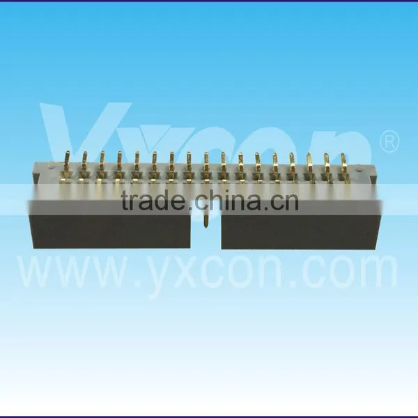 China Big Factory 2.54mm Pitch High Quality Vertical SMD Grey Color Box Header Connector photo-5