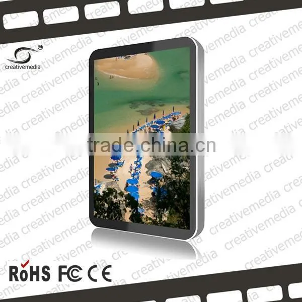 32 inch digital photo frame advertising screens led vertical digital signage led frame digital ad sign audio cd player