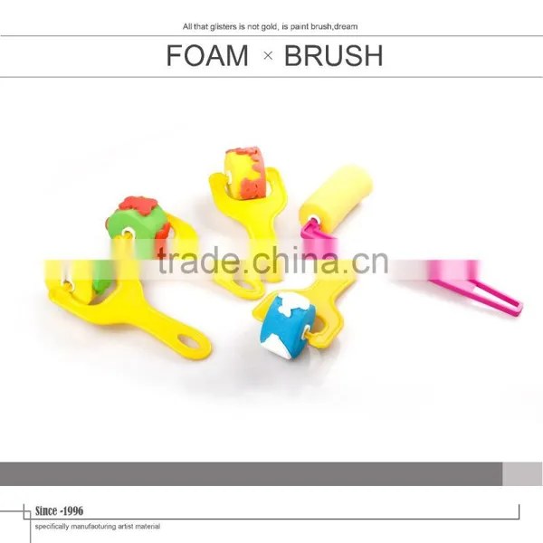 Hot Selling Kids Paint Sponge Brush Roller Foam Brush Quality Choice photo-3