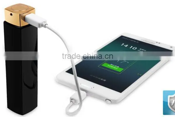 Gift Promotional Famous Brand Perfume OEM Mini Lipstick Mobile Phone Cell Phone 3000mAh Power Bank photo-4