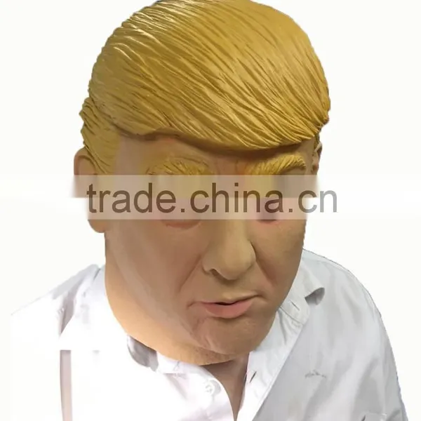New Halloween Party Cosplay America President Candidate Donald Trump Latex Rubber Mask photo-2