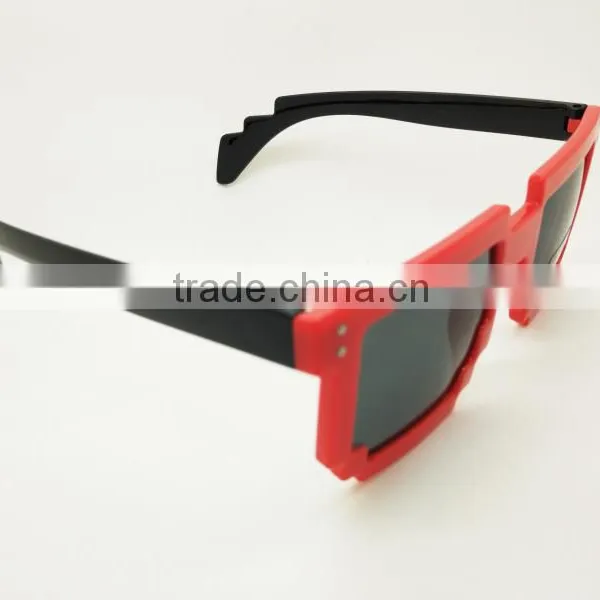 Custom Plastic Sunglasses Pixel Sunglasses 2016 photo-3