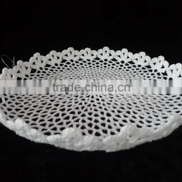 Fruit Bowl Handmade Crochet Tray photo-4