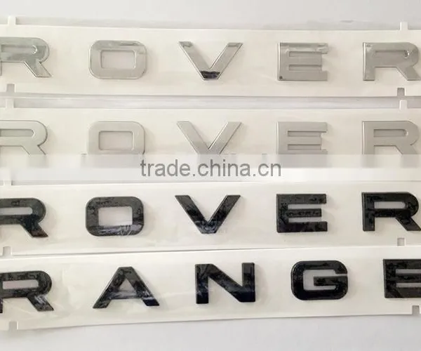 Custom High Quality 3d Plastic Chrome Plated Emblem Badges Car Emblem photo-3