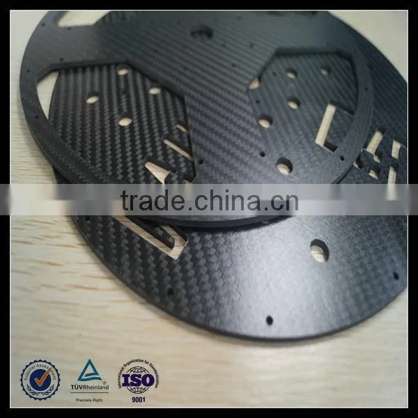 Hard Solid Carbon Fibre Plates With Precise Cnc Cutting photo-3