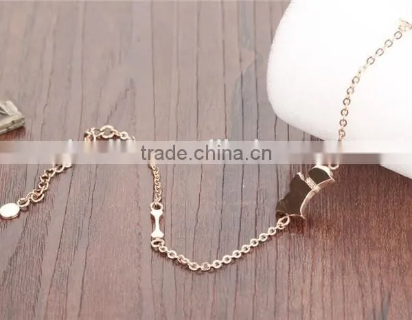 Fashionable Wholesale Rose Gold Plated Extension Chain Indian Anklet Jewelry photo-5