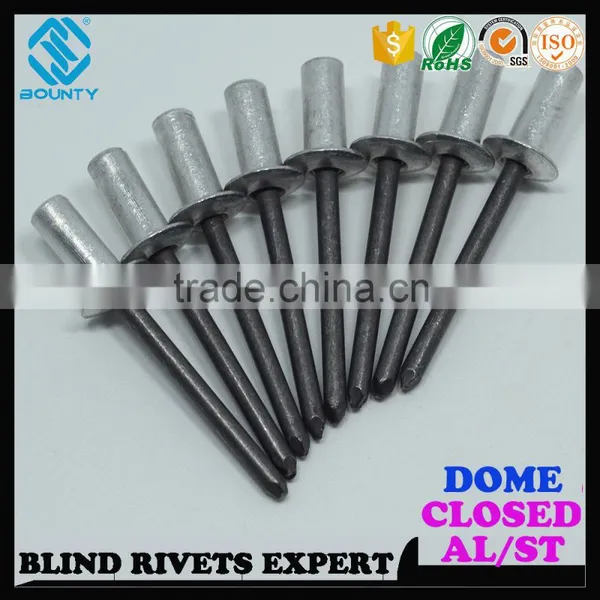 HIGH QUALITY ISO 15973 AL/ST CLOSED END RIVETS photo-4