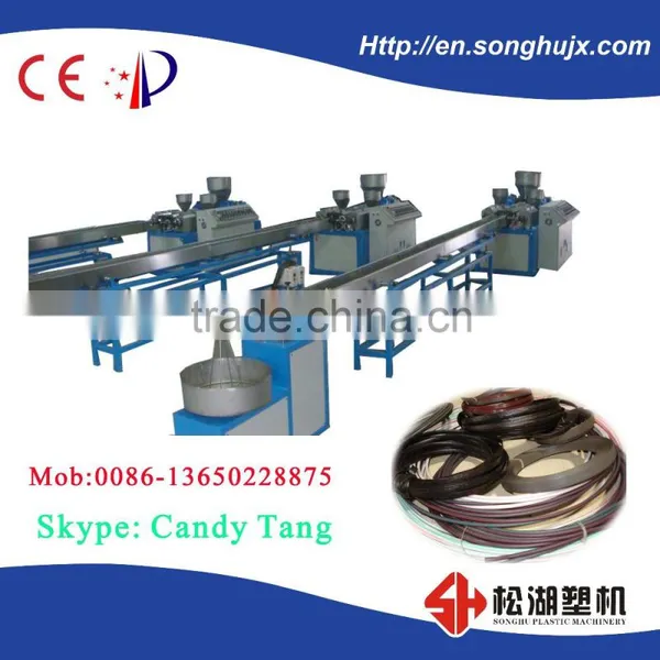 PP/PE/PVC Imitation Plastic Wicker Extrusion Line For Furniture photo-3