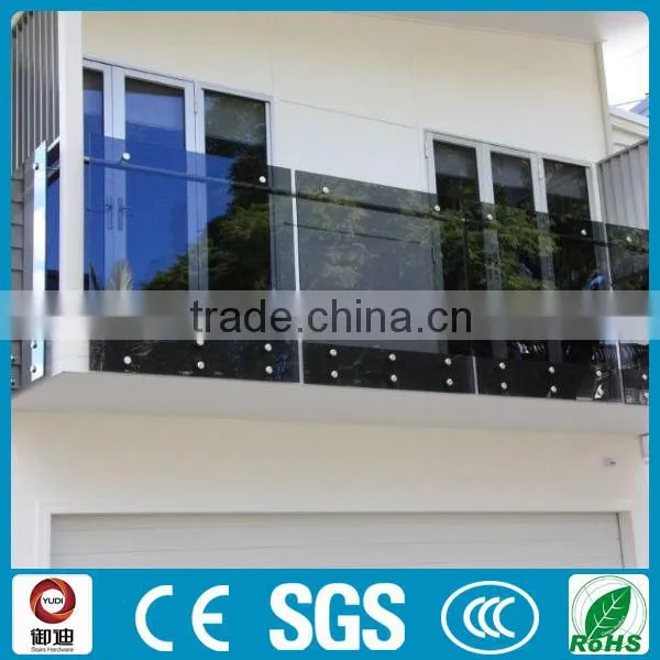 Side Mounted Frameless Glass Balustrade Designs photo-2
