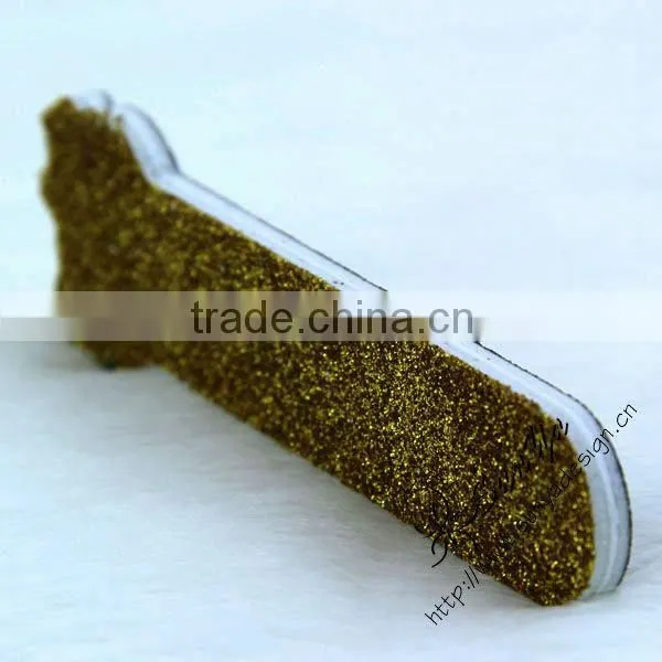 Mini Nail Files With Shimmering Powder