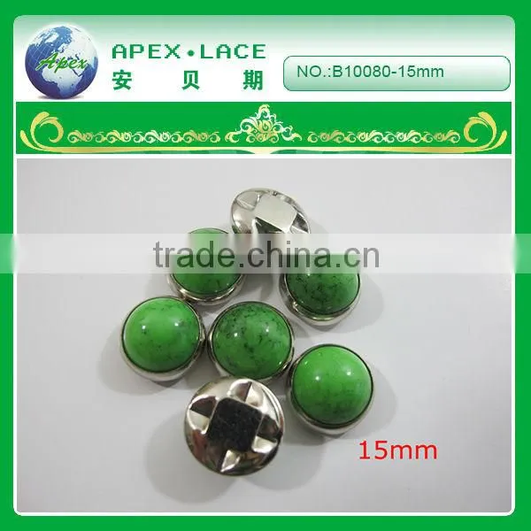 B10080 Hot Fix Motif Rhinestone Button Fix on Garments
