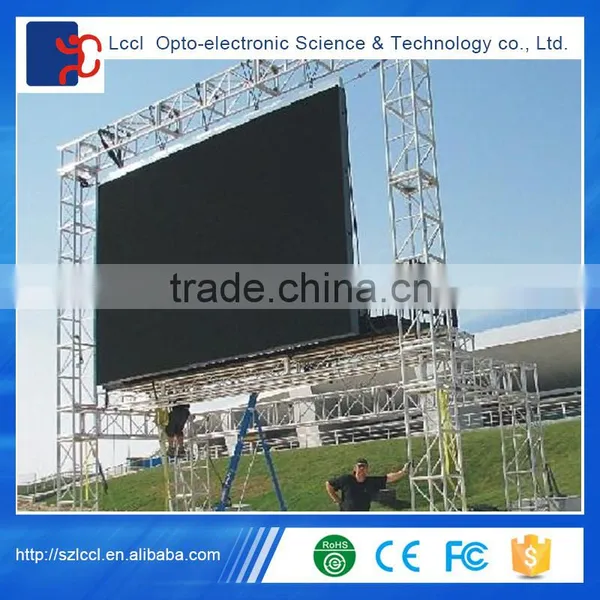 High Brightness Full Color Commercial Waterproof Outdoor Large Advertising Cheap Price Led Screen photo-6