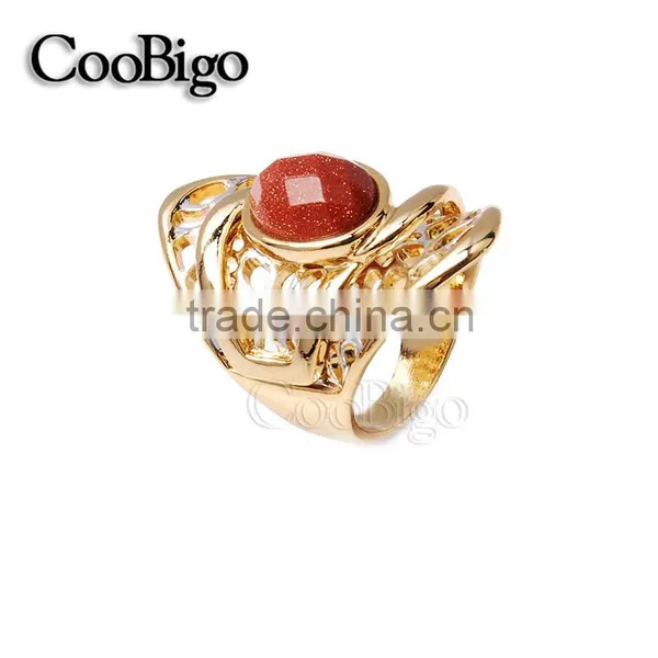 Fashion Jewelry Shinning Glitter Powder Paint Ring Women Birthday Party Show Gift Dresses Apparel Promotion Accessories