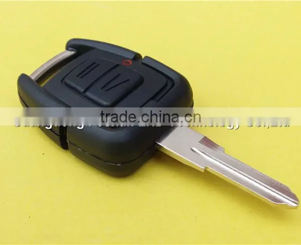 2 Buttons Remote Blank Key Shell for Opel Car With Light and Left Blade no Logo photo-4