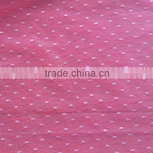 Dot Polyester or Nylon Mesh Fabric in Rolls photo-2
