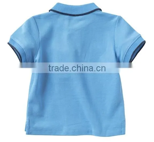2015 Boys Cotton Poilo Shirts Soft and Moisture Transfer photo-2