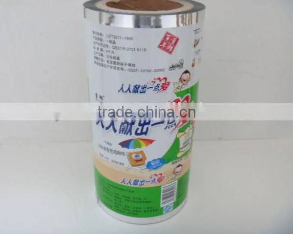 Customer Logo Printed Food Grade Plastic Film in Roll Type photo-2