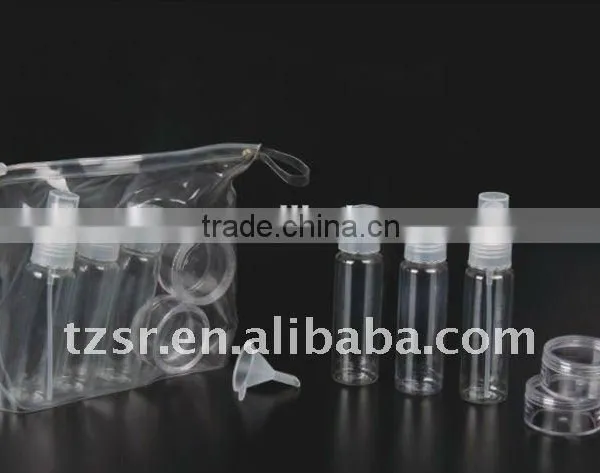 2015 Convinent Series of Plastic Empty Cosmetic Bottles Travel Kit Bottle, Carry-on Series