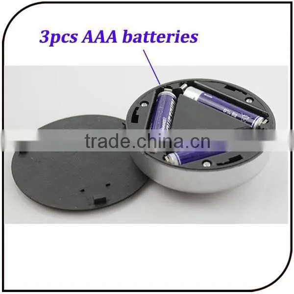 Portable Design Can Install in Car Cheap 3LED Touch Lamp With Paper Glue photo-3