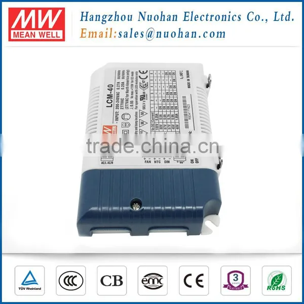 Mean Well LCM-40 40W 500mA Multiple Stage Output Current LED Driver Dimming Pwm Led Driver 220v Led Driver 40w 500ma photo-3