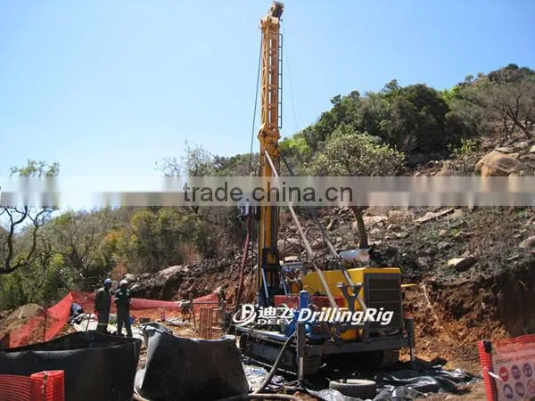 DF-H-4 Portable Full Hydraulic Core Drill Rig With Wireline Tools photo-6