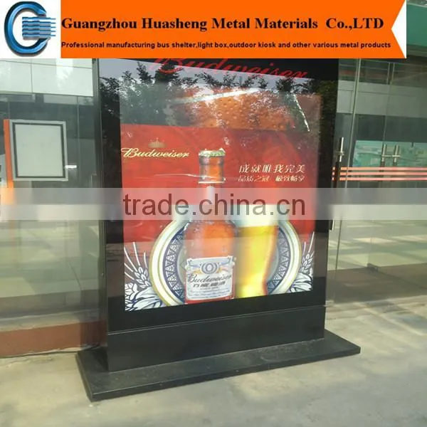Prefab Led Advertising Light Box Aluminum Single Side Scrolling Light Box photo-3