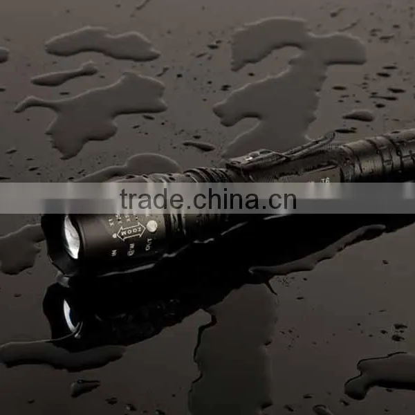 Flashlight Import T6 Led Rechargeable Flashlight Long-range Focus Outdoor Led Flashlight photo-4