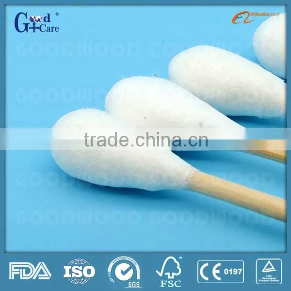 6" Dispoasable Medical Cotton Swab Stick / Cotton Buds photo-4